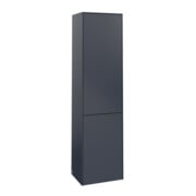 V&B Armoire haute Subway 3.0 40x171x36,2cm, porte gauche/grise monochrome, bleu marine