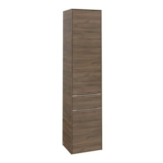 V&B Armoire haute Subway 3.0 40x171x36,2cm, porte L/Gr alu brillant, Ariz. Oa