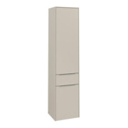 V&B Armoire haute Subway 3.0 40x171x36,2cm, porte L/Gr Alu brillant, cashm Gr