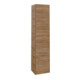 V&B Armoire haute Subway 3.0 40x171x36,2cm, porte L/Gr alu brillant, Kan Oa-1