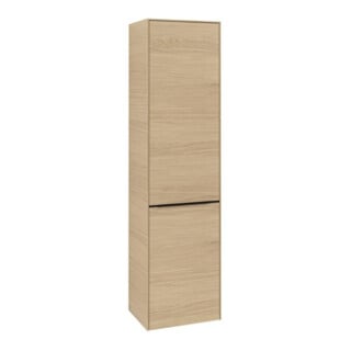 V&B Armoire haute Subway 3.0 40x171x36,2cm, porte L/Gr avant bleu, Nord Oa
