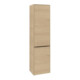V&B Armoire haute Subway 3.0 40x171x36,2cm, porte L/Gr avant bleu, Nord Oa-1