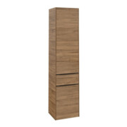 V&B Armoire haute Subway 3.0 40x171x36,2cm, porte L/Gr bleu volcan, Kan Oa