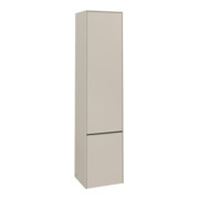 V&B Armoire haute Subway 3.0 40x171x36,2cm, porte L/Gr mon., gris cachemire
