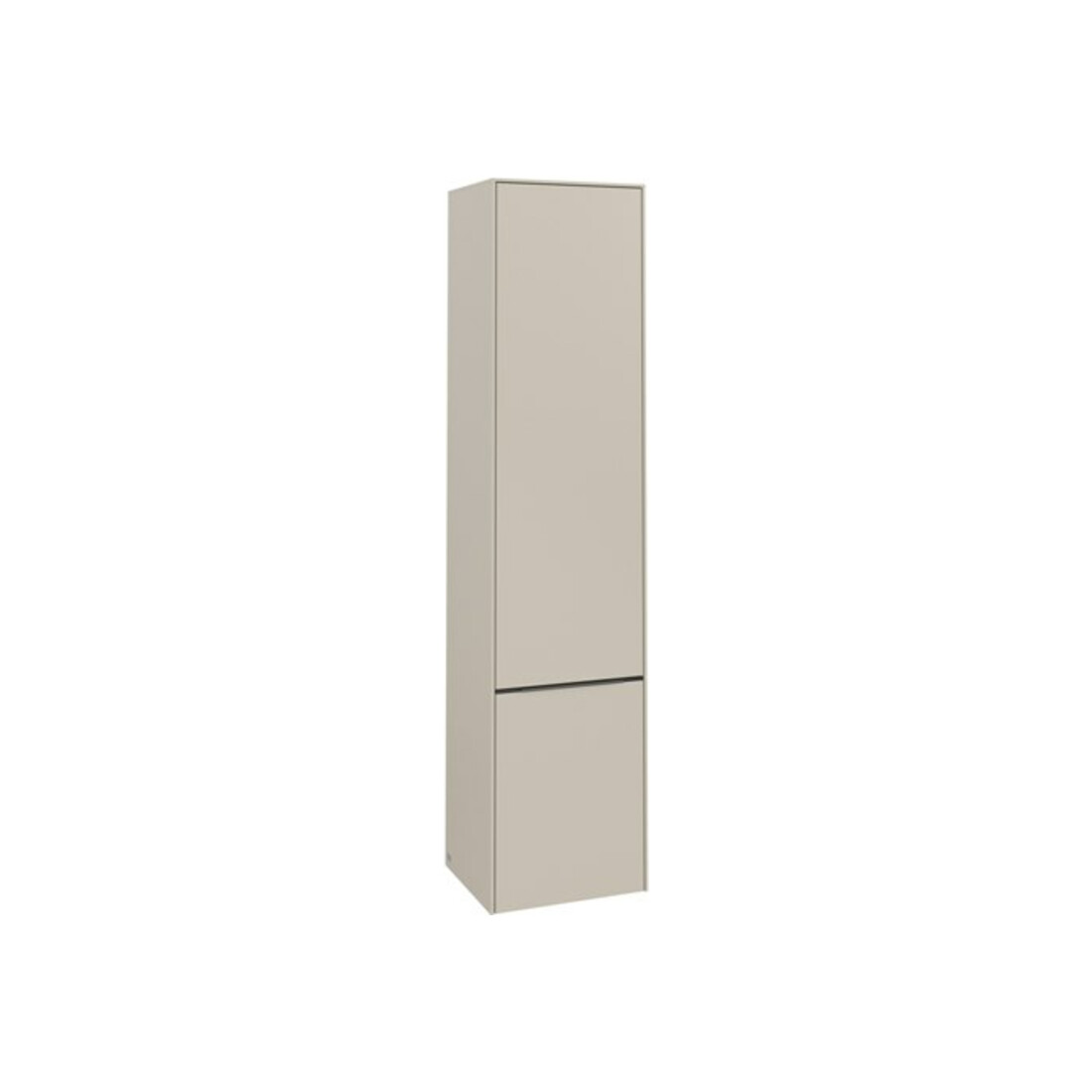 V&B Armoire haute Subway 3.0 40x171x36,2cm, porte L/Gr mon., gris cachemire