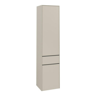 V&B Armoire haute Subway 3.0 40x171x36,2cm, porte L/Gr mon., gris cachemire