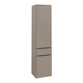 V&B Armoire haute Subway 3.0 40x171x36,2cm, porte L/poignée bleu volcan, Tau