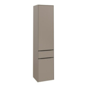 V&B Armoire haute Subway 3.0 40x171x36,2cm, porte L/poignée bleu volcan, Tau