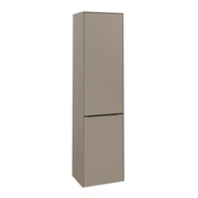 V&B Armoire haute Subway 3.0 40x171x36,2cm, porte L/poignée bleu volcan, Taupe