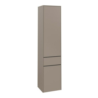 V&B Armoire haute Subway 3.0 40x171x36,2cm, porte L/poignée monochr, Taupe