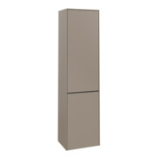 V&B Armoire haute Subway 3.0 40x171x36,2cm, porte L/poignée monochrome, Taupe