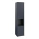 V&B Armoire haute Subway 3.0 40x171x36,2cm, porte R/G avant bleue, corps bleu marine-1