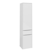 V&B Armoire haute Subway 3.0 40x171x36,2cm, porte R/Gr AL g, blanc brillant