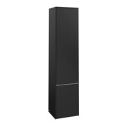 V&B Armoire haute Subway 3.0 40x171x36,2cm, Porte R/Gr Alu brillant, bleu volcan