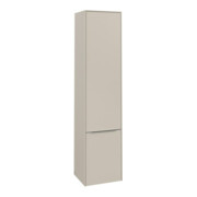V&B Armoire haute Subway 3.0 40x171x36,2cm, porte R/Gr alu brillant, gris cashmere