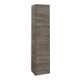 V&B Armoire haute Subway 3.0 40x171x36,2cm, porte R/Gr alu brillant, st. Oa-1