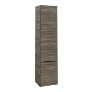 V&B Armoire haute Subway 3.0 40x171x36,2cm, porte R/Gr bleu volcan, st. Oa