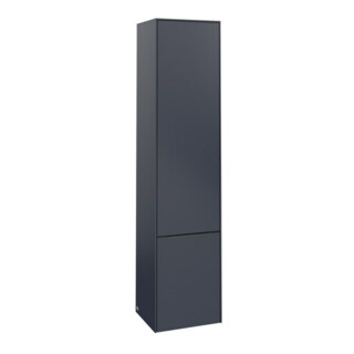 V&B Armoire haute Subway 3.0 40x171x36,2cm, porte R/Gr monochr, Mar bl.
