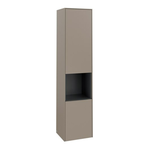 V&B Armoire haute Subway 3.0 40x171x36,2cm, porte R/poignée monochr, Tau