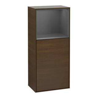 V&B Armoire latérale Éclairage mural Finion 41,8x93,6 cm, l, anthracite, effet bois