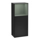 V&B Armoire latérale Éclairage mural Finion 41,8x93,6cm, g, Étagère sup. Oli. m, bleu m Lac-1