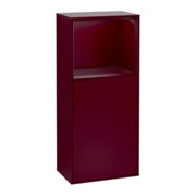 V&B Armoire latérale Éclairage mural Finion 41,8x93,6cm, gauche, étagère sup. Peo m, Peo mat