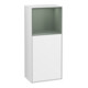 V&B Armoire latérale Éclairage mural Finion 41,8x93,6cm, l, Rg ou Oli. m, blanc brillant Lac-1