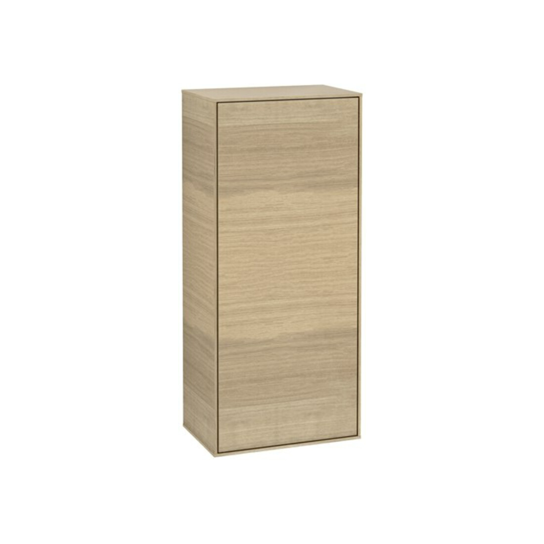 V&B Armoire latérale Éclairage mural Finion 41,8x93,6x27 cm, Connexion gauche, Placage chêne