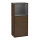V&B Armoire latérale Finion 41,8x93,6 cm, d, Anthracite m, veinée noyer-1