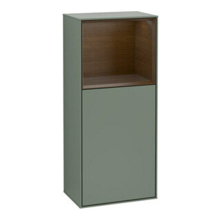 V&B Armoire latérale Finion 41,8x93,6 cm, droite, bois olivier avec laque