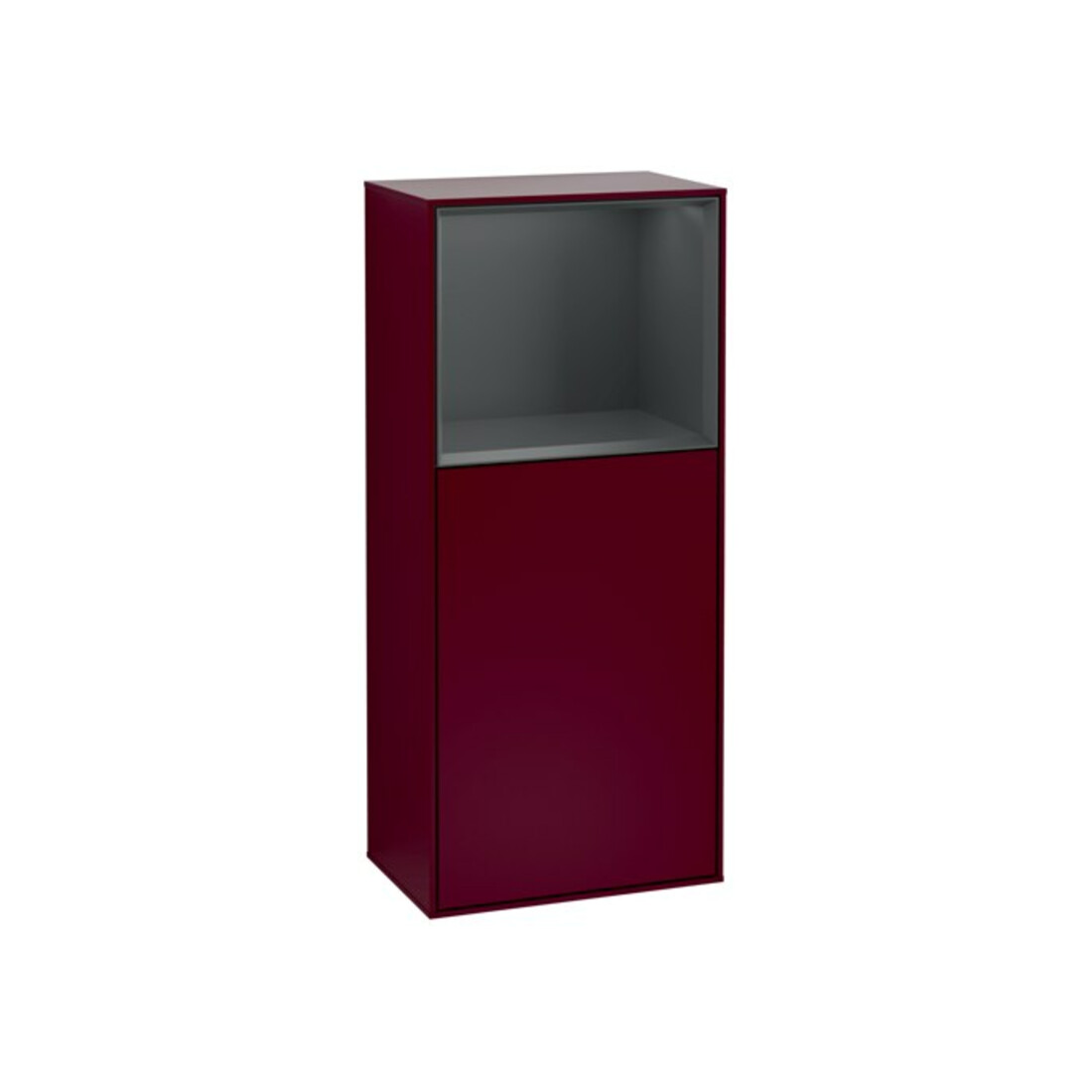 V&B Armoire latérale Finion 41,8x93,6 cm, droite, étagère supérieure avec porte, Peo m