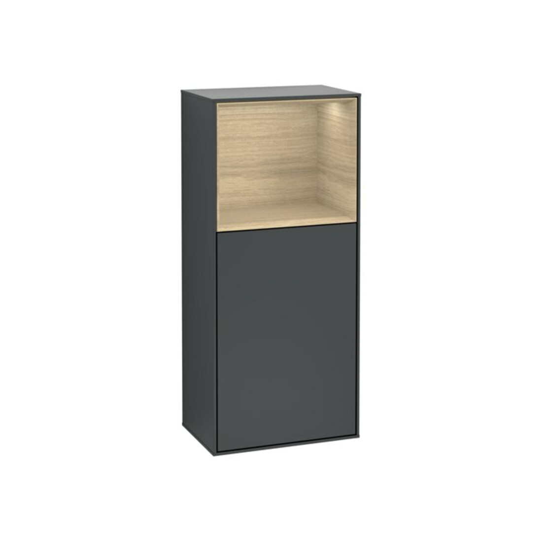V&B Armoire latérale Finion 41,8x93,6 cm, g, RG ou OD ven, md b m Lac