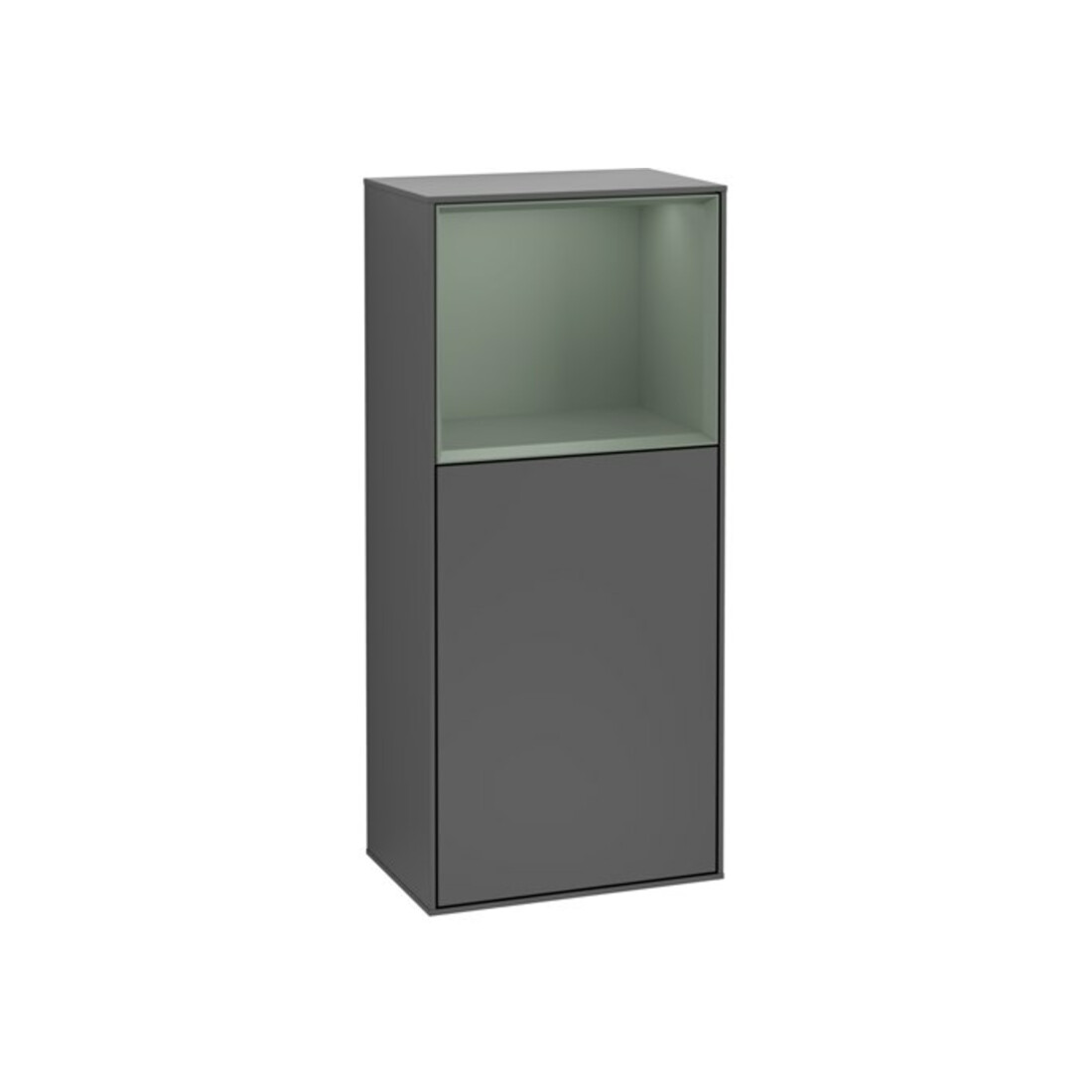 V&B Armoire latérale Finion 41,8x93,6 cm, g, Rg sup Oli. m, anthracite m