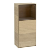 V&B Armoire latérale Finion 41,8x93,6 cm, gauche, étagère sup. ven. wal, Oa ven