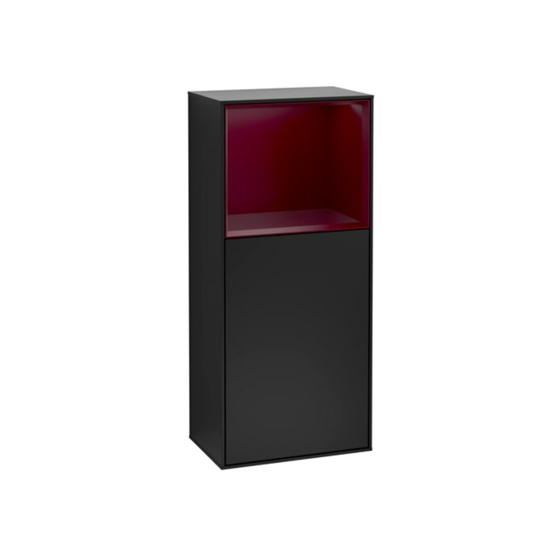 V&B Armoire latérale Finion 41,8x93,6cm, droite, étagère, bleu mat laqué