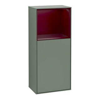 V&B Armoire latérale Finion 41,8x93,6cm, droite, étagère haute Peo m, huile m Lac