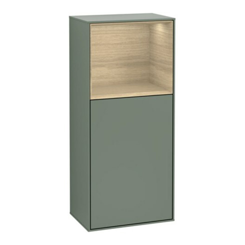 V&B Armoire latérale Finion 41,8x93,6cm, G, RG haut OA ven, huile avec laque