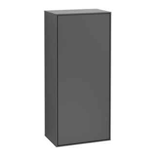 V&B Armoire latérale Finion 41,8x93,6x27 cm, raccord gauche, anthracite mat