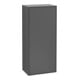 V&B Armoire latérale Finion 41,8x93,6x27cm, porte à droite, gris mat Lac-1