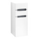 V&B Armoire latérale Subway 2.0 35,6x85,7cm, G, gris chrome, vert argenté, we ma-1