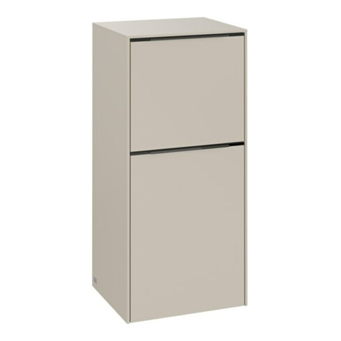 V&B Armoire latérale Subway 3.0 40x86x36,2 cm, porte R/Gr monochr, gris cachemire