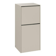 V&B Armoire latérale Subway 3.0 40x86x36,2 cm, porte R/Gr monochr, gris cachemire