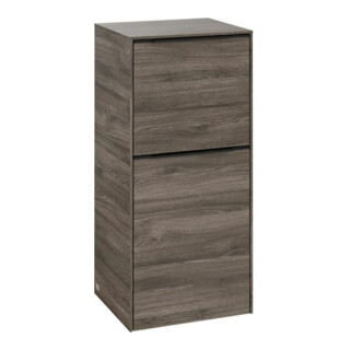 V&B Armoire latérale Subway 3.0 40x86x36,2cm, porte gauche/grande bleu volcan, st. Oa