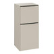 V&B Armoire latérale Subway 3.0 40x86x36,2cm, porte L/G avant bleu, gris cashmere-1