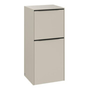 V&B Armoire latérale Subway 3.0 40x86x36,2cm, porte L/G avant bleu, gris cashmere
