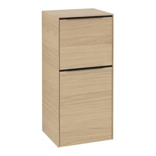 V&B Armoire latérale Subway 3.0 40x86x36,2cm, porte L/gr bleu volcan, Nord Oa