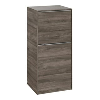 V&B Armoire latérale Subway 3.0 40x86x36,2cm, porte L/poignée alu brillant, droite Oa