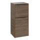 V&B Armoire latérale Subway 3.0 40x86x36,2cm, porte R/Gr avant bleu, Ariz. Oa-1