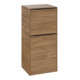 V&B Armoire latérale Subway 3.0 40x86x36,2cm, porte R/Gr bleu volcan, Kan Oa-1