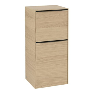 V&B Armoire latérale Subway 3.0 40x86x36,2cm, porte R/Gr bleu volcan, Nord Oa